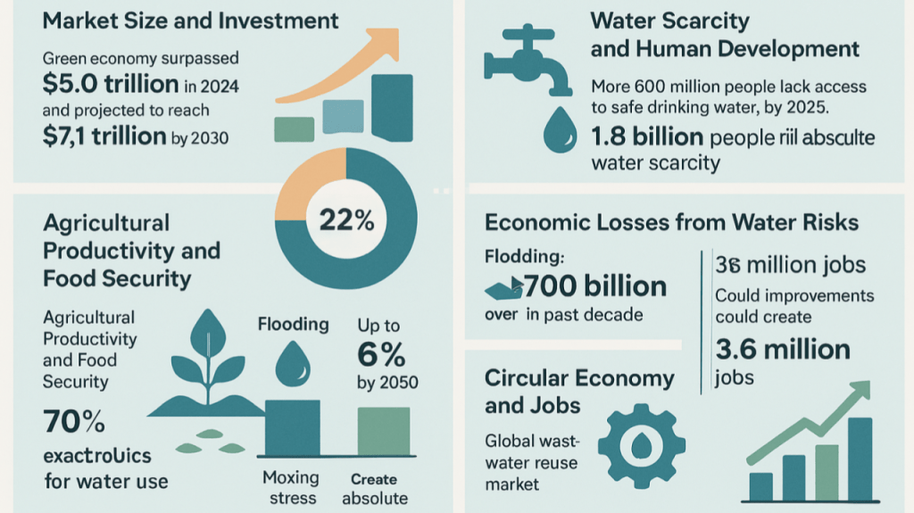 Water: The Blue Heart of a Greener Economy