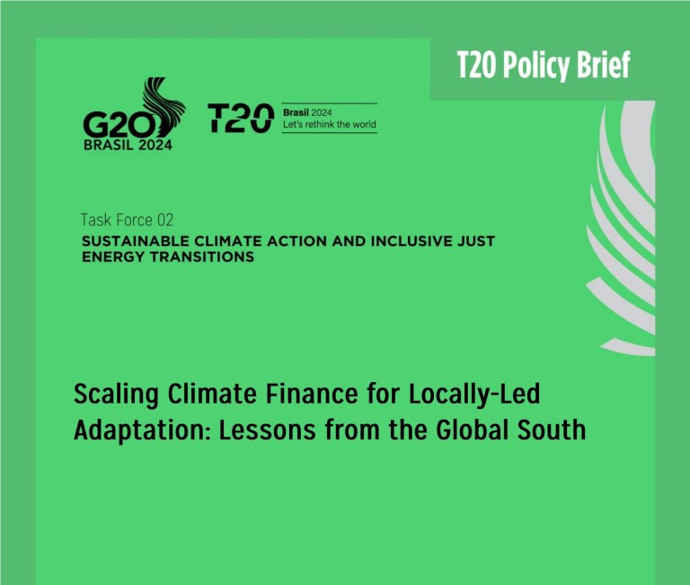 Scaling Climate Finance For Locally-led Adaptation: Lessons From The Global South